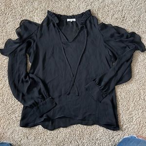 Vguc Parker open shoulder blouse, sz sm